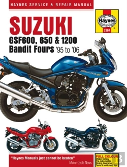 Bertrand.pt - Suzuki Gsf600, 650 & 1200 Bandit Fours (95 - 06) Haynes Repair Manual
