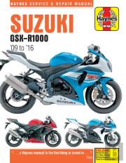 Suzuki Gsx-R1000 (09 - 16) Haynes Repair Manual