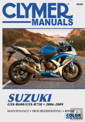 Suzuki Gsx-R600/750 Motorcycle (2006-2009) Service Repair Manual