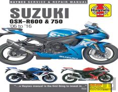 Suzuki Gsx-R600 & 750 (06 - 16)