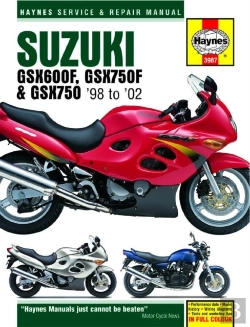 Bertrand.pt - Suzuki Gsx600/750f & Gsx750 (98 - 03) Haynes Repair Manual