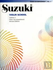 Suzuki Violin School 4 - Piano Acc. (Revised)
