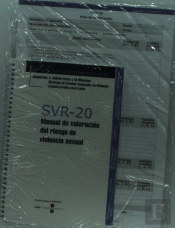 Svr-20 - Manual De Valoración Del Riesgo De Violencia Sexual + Bloc Protocolos De 25 Hojas