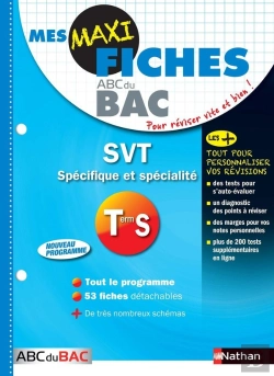Bertrand.pt - Svt ; Terminale S ; Specifique Et Specialite