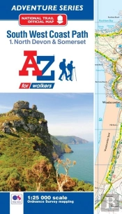 Sw Coast Path North Devon & Somerset Adventure Atlas