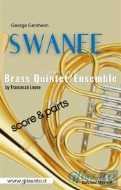 Swanee - Brass Quintet/Ensemble (Score & Parts)