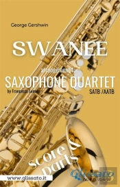 Swanee - Sax Quartet (Score & Parts)