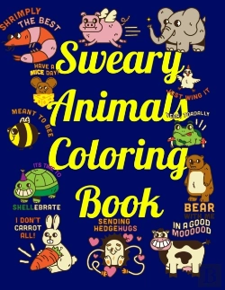 Bertrand.pt - Sweary Animals Coloring Book