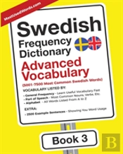 Swedish Frequency Dictionary - Advanced Vocabulary