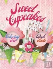 Sweet Cupcakes Coloring Book For Kids