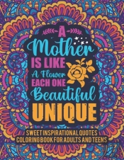 Sweet Inspirational Quotes Coloring Book For Adults And Teens