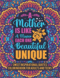 Bertrand.pt - Sweet Inspirational Quotes Coloring Book For Adults And Teens