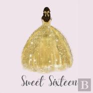 Sweet Sixteen Guest Book, Party Guest Book, Birthday Party Guest Book To Sign
