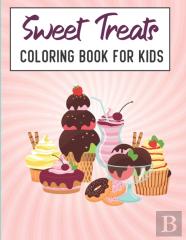 Sweet Treats Coloring Book For Kids