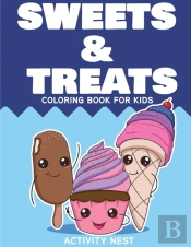 Sweets And Treats Coloring Book For Kids