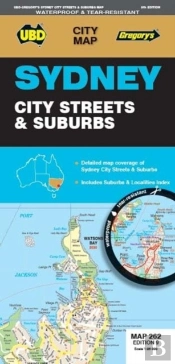 Sydney City Streets & Suburbs Map 262 9th (Waterproof)