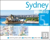 Sydney Popout Map - Pocket-Size, Pop Up Map Of Sydney City Centre
