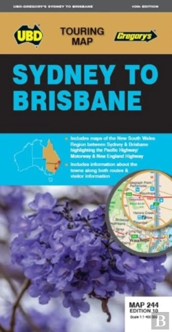 Bertrand.pt - Sydney To Brisbane Map 244 10th Ed