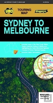 Sydney To Melbourne Map 245 9th Ed