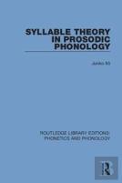 Syllable Theory In Prosodic Phonology