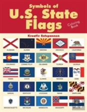 Symbols Of U.S. State Flags Coloring Book