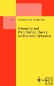 Symmetry And Perturbation Theory In Nonlinear Dynamics