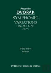 Symphonic Variations, Op. 78 / B. 70: Study Score