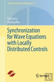 Synchronization For Wave Equations With Locally Distributed Controls