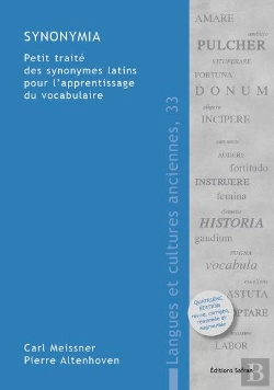 Bertrand.pt - Synonymia ; Petit Traité Des Synonymes Latins Pour L'Apprentissage Du Vocabulaire