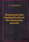 Synonymisches Handworterbuch Der Deutschen Sprache