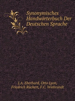 Bertrand.pt - Synonymisches Handworterbuch Der Deutschen Sprache