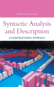 Syntactic Analysis And Description
