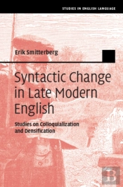 Syntactic Change In Late Modern English