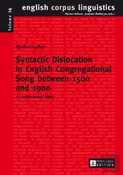 Syntactic Dislocation In English Congregational Song Between 1500 And 1900