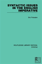Syntactic Issues In The English Imperative