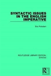 Syntactic Issues In The English Imperative