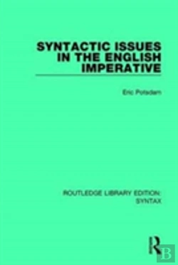 Bertrand.pt - Syntactic Issues In The English Imperative
