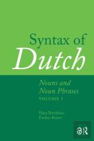 Syntax Of Dutch: Nouns And Noun Phrases - Volume 1