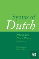 Syntax Of Dutch: Nouns And Noun Phrases - Volume 1