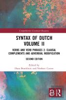 Syntax Of Dutch Volume Ii