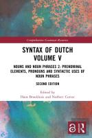Syntax Of Dutch Volume V
