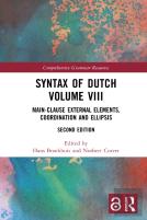 Syntax Of Dutch Volume Viii