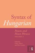 Syntax Of Hungarian
