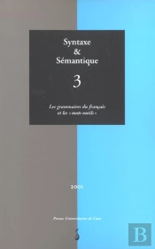 Syntaxe Et Semantique T.3