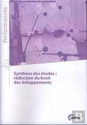 Synthèse Des Études, Réduction Des Bruits D'Échappements