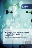 Synthesis And Characterization Of Schiff Base Metal Complexes