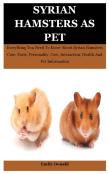 Syrian Hamsters As Pet