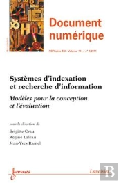 Systemes D'Indexation Et Recherche D'Information Modeles Pour La Conception Et L'Evaluation Document