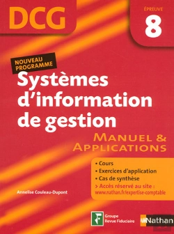 Bertrand.pt - Systèmes D'Information De Gestion ; Dcg Épreuve 8 ; Élève (Édition 2007)