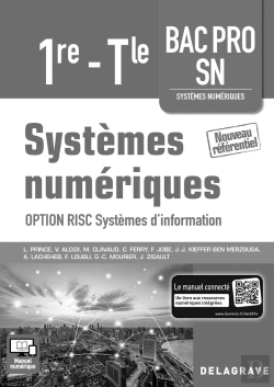 Bertrand.pt - Systèmes Numériques ; 1re, Terminale Bac Pro Sn, Option Risc Systèmes D'Information (Édition 2017)